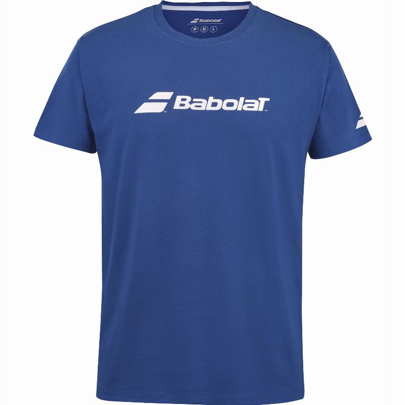 Camiseta Babolat Exercise Azul Junior