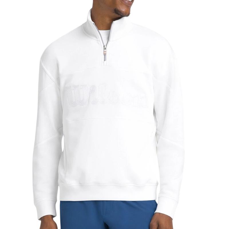 Sudadera Wilson Parkside Half Zip Blanco