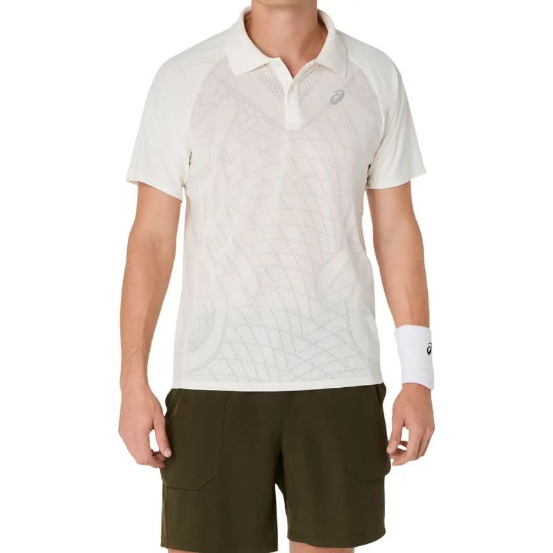 Polo Asics Match Actibreeze Crema
