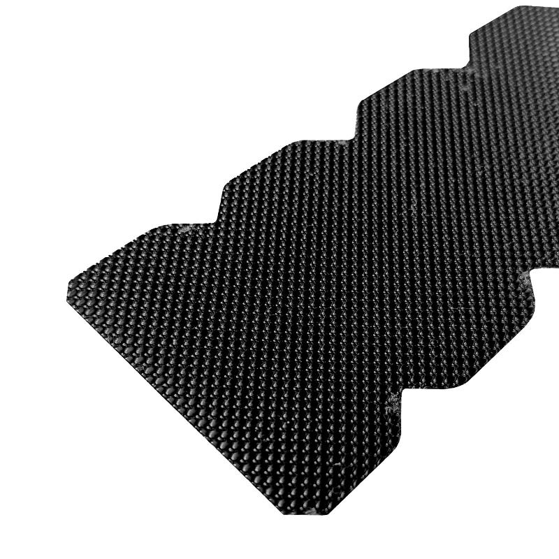 Protector Elite Dentado Rugoso Negro