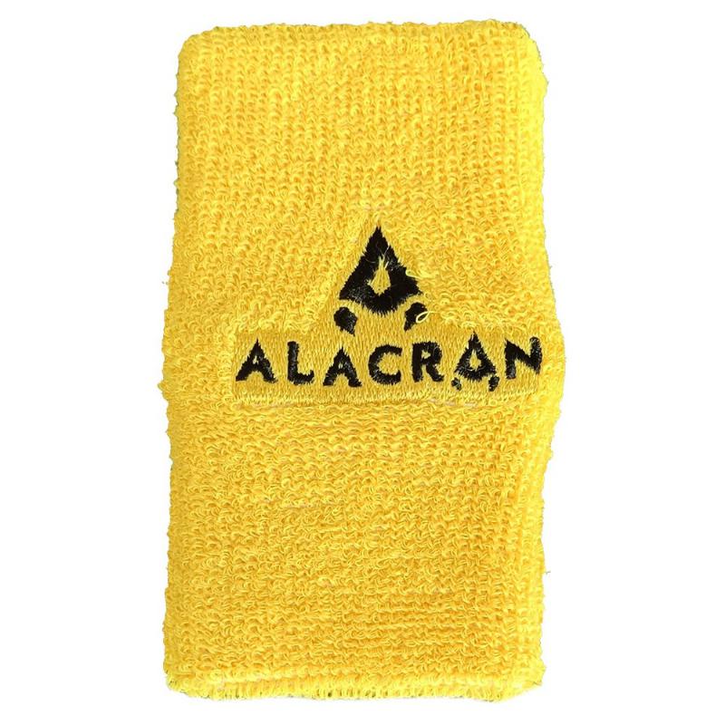 MuÃ±equera Alacran Ancha Amarillo Fluor Negro