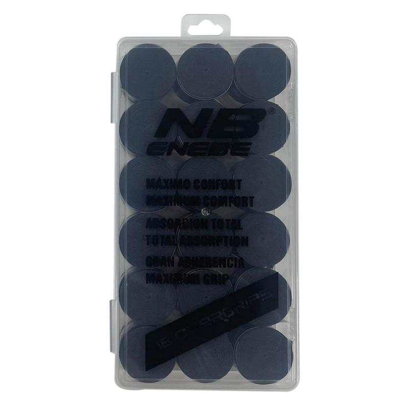 Caja Enebe Liso Negro 18 Overgrips