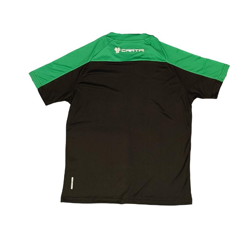 Camiseta Cartri School Negro Verde