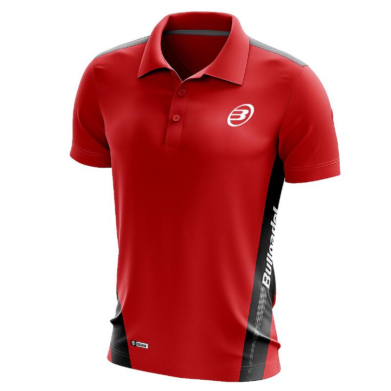 Polo Bullpadel Bubon Rojo