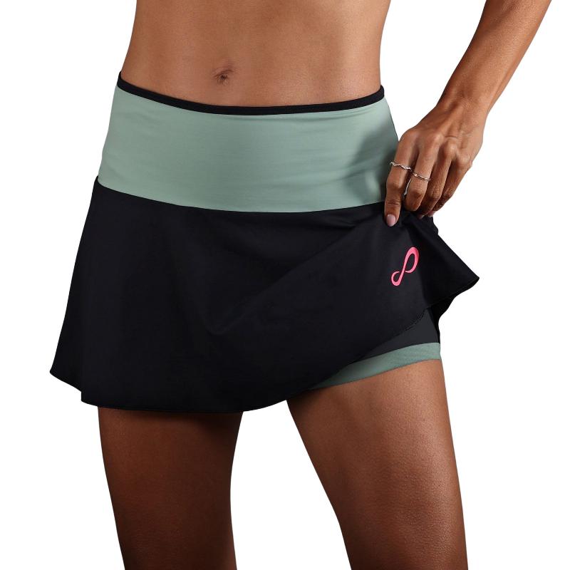 Falda Endless Mile Negro Forest