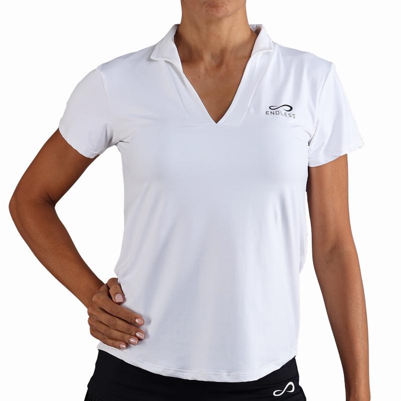 Polo Endless Onyx Sleeves Blanco