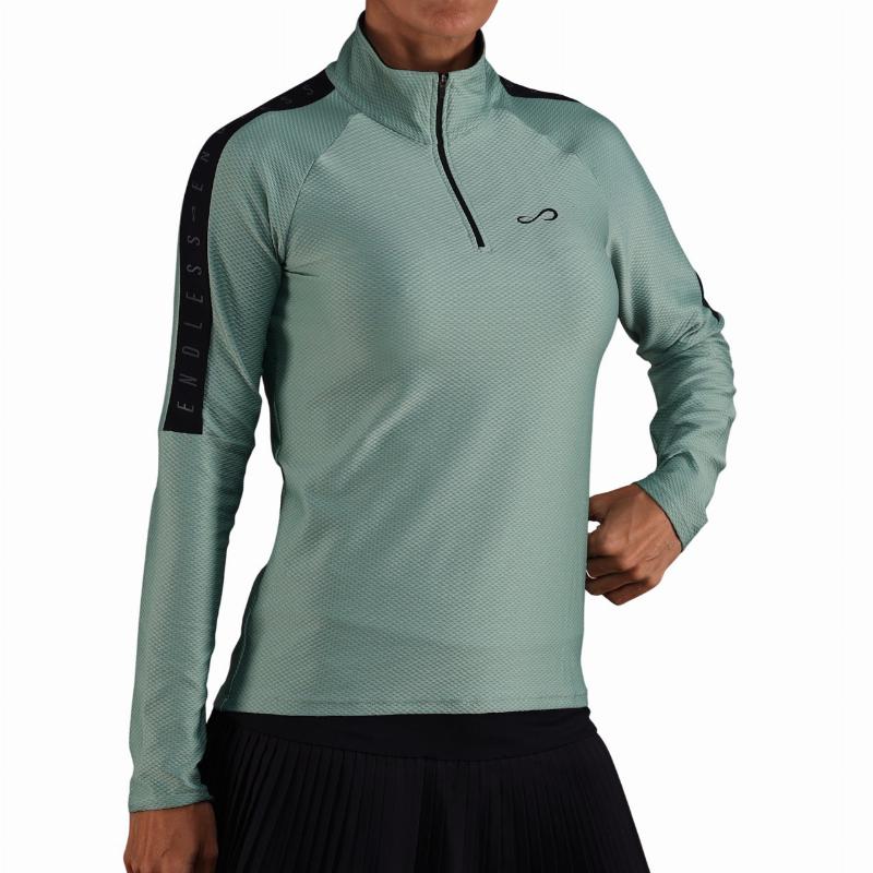 Sudadera Endless Kirsch Iconic II Verde Forest