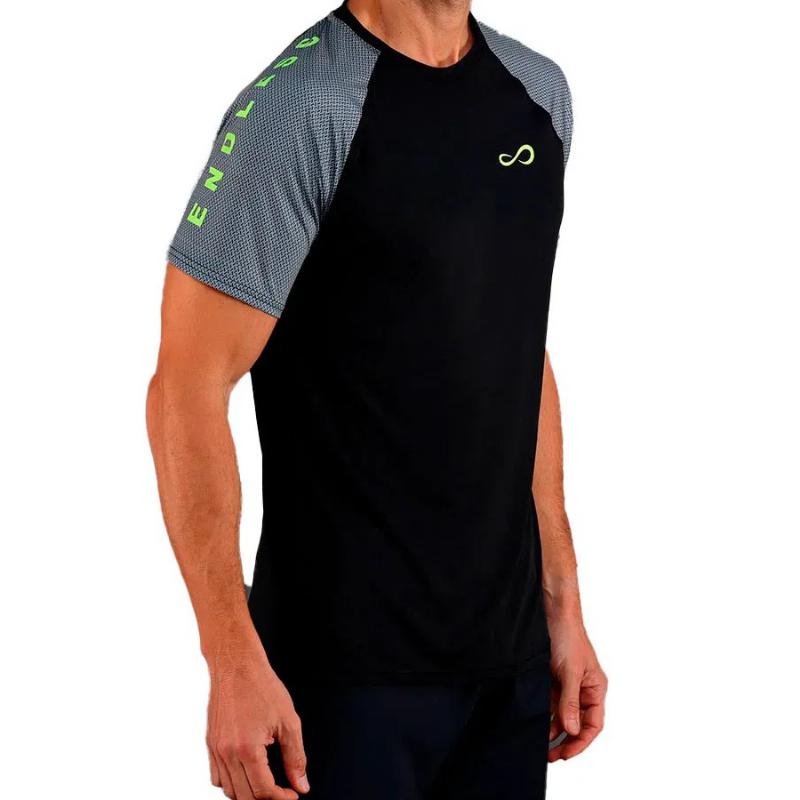 Camiseta Endless Feisty Iconic Negro Aphex