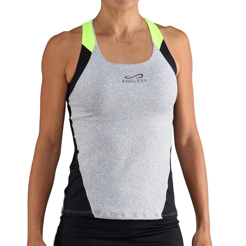 Camiseta Endless Grace Gris Chine