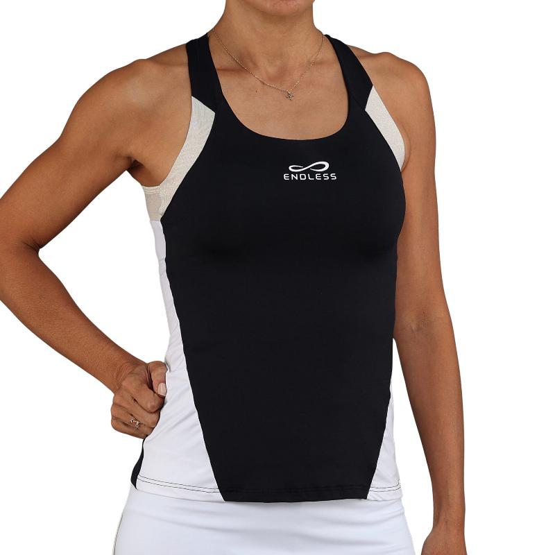 Camiseta Endless Grace Negro Dorado