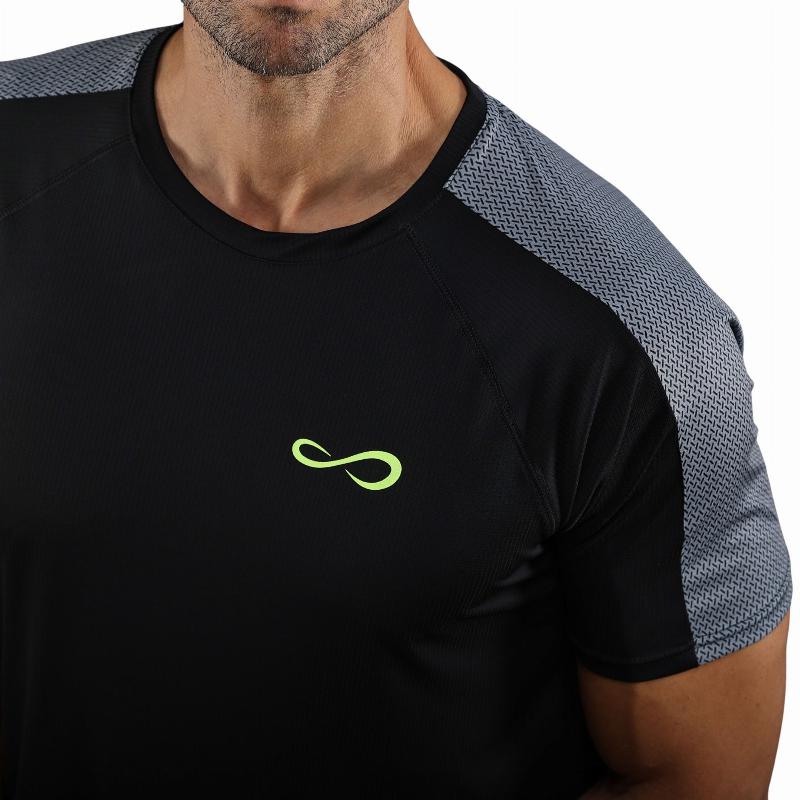 Camiseta Endless Vector Negro Aphex