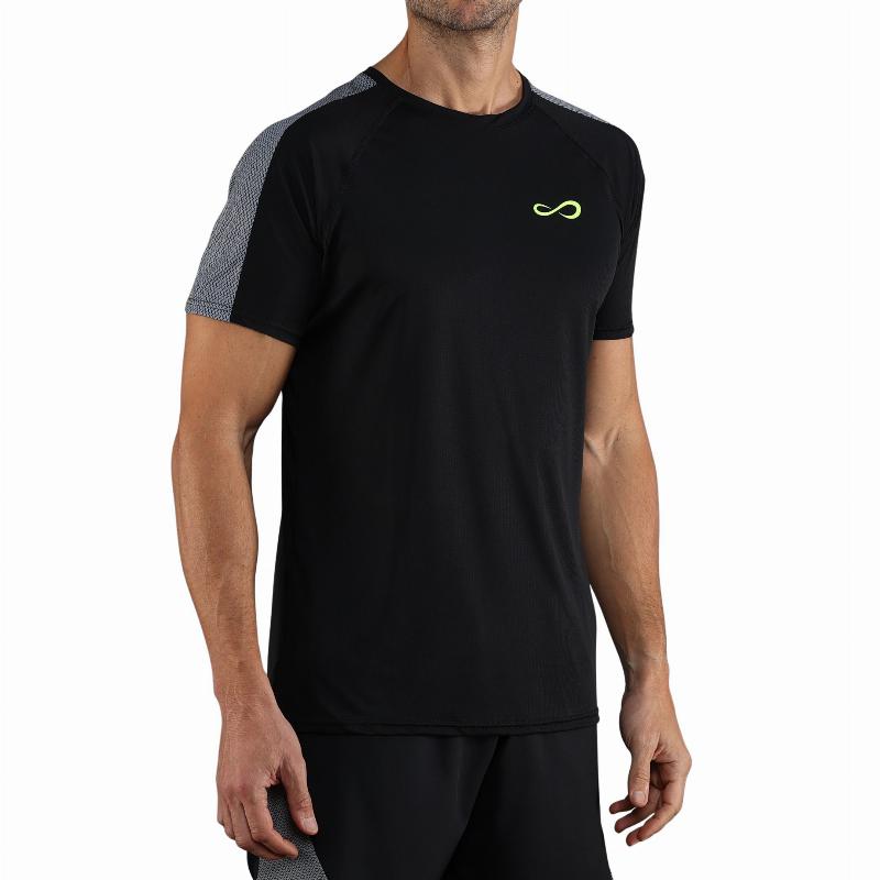 Camiseta Endless Vector Negro Aphex