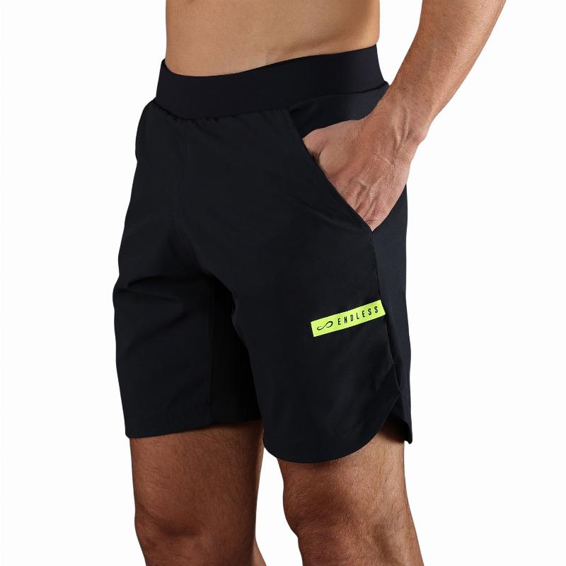 Short Endless Swift Negro Amarillo