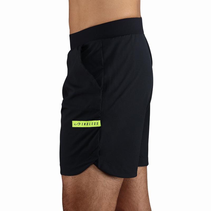 Short Endless Swift Negro Amarillo
