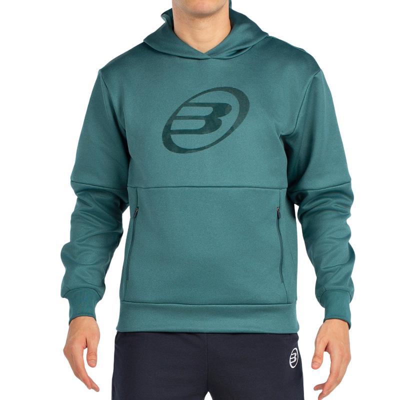 Sudadera Bullpadel Boyal Verde Oscuro Vigore