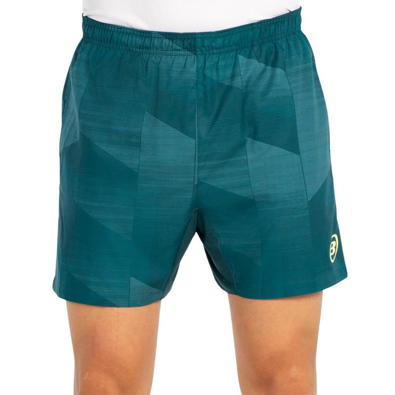 Short Bullpadel Lleno Verde Oscuro