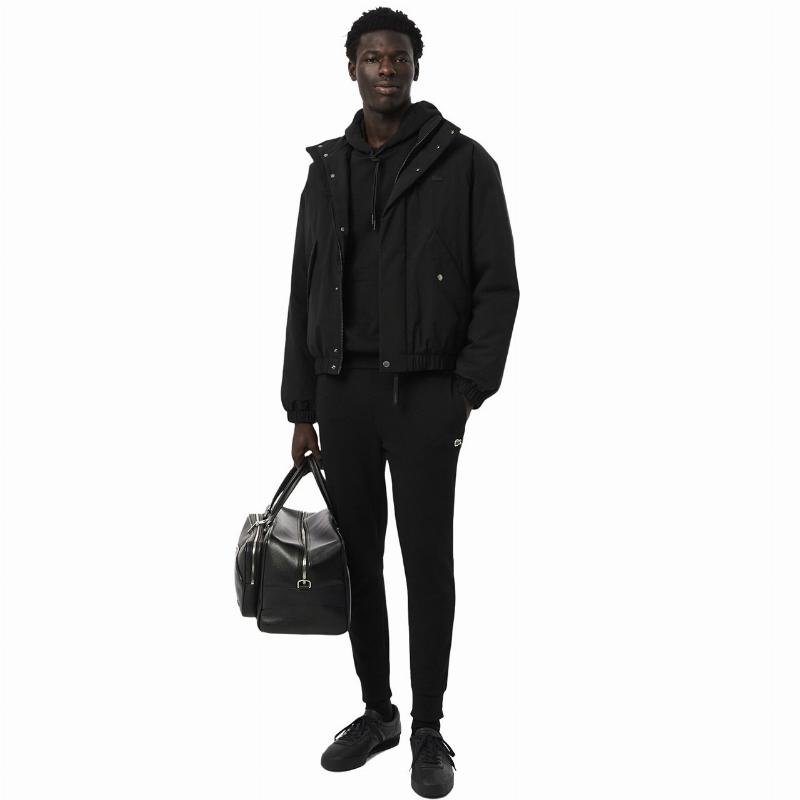 Pantalon Lacoste Sport Ecologico Negro