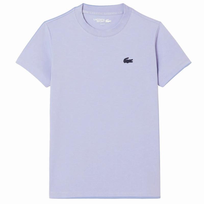 Camiseta Lacoste Sport Azul Violeta Mujer