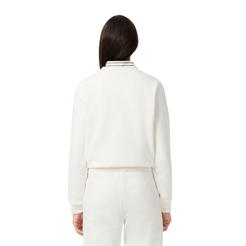 Sudadera Lacoste Sport Blanco Mujer