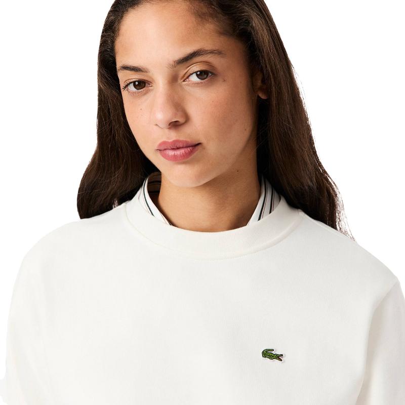 Sudadera Lacoste Sport Blanco Mujer