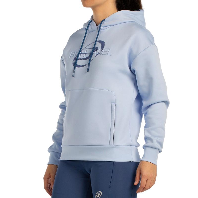Sudadera Bullpadel Befas Azul Celeste
