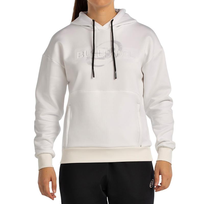 Sudadera Bullpadel Befas Blanco