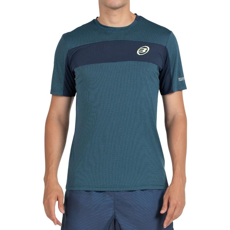 Camiseta Bullpadel Libio Verde Oscuro Vigore