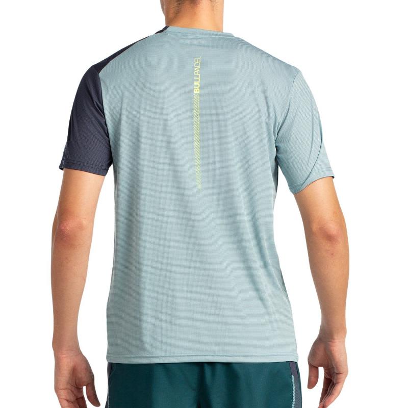 Camiseta Bullpadel Llico Verde Azulado