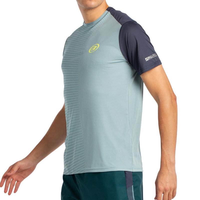 Camiseta Bullpadel Llico Verde Azulado