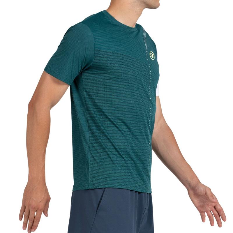 Camiseta Bullpadel Llico Verde Oscuro