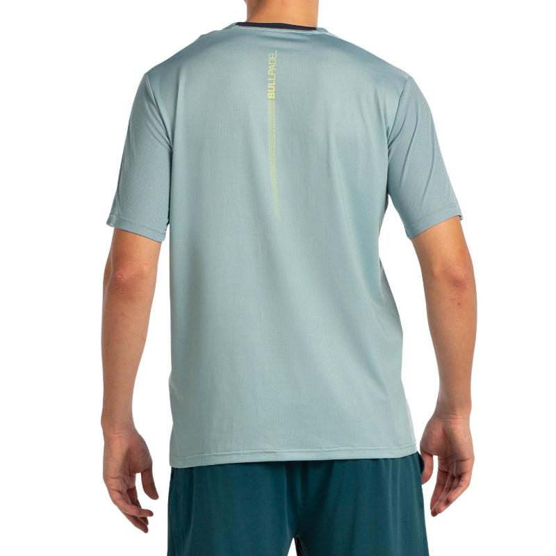 Camiseta Bullpadel Lagar Verde Azulado