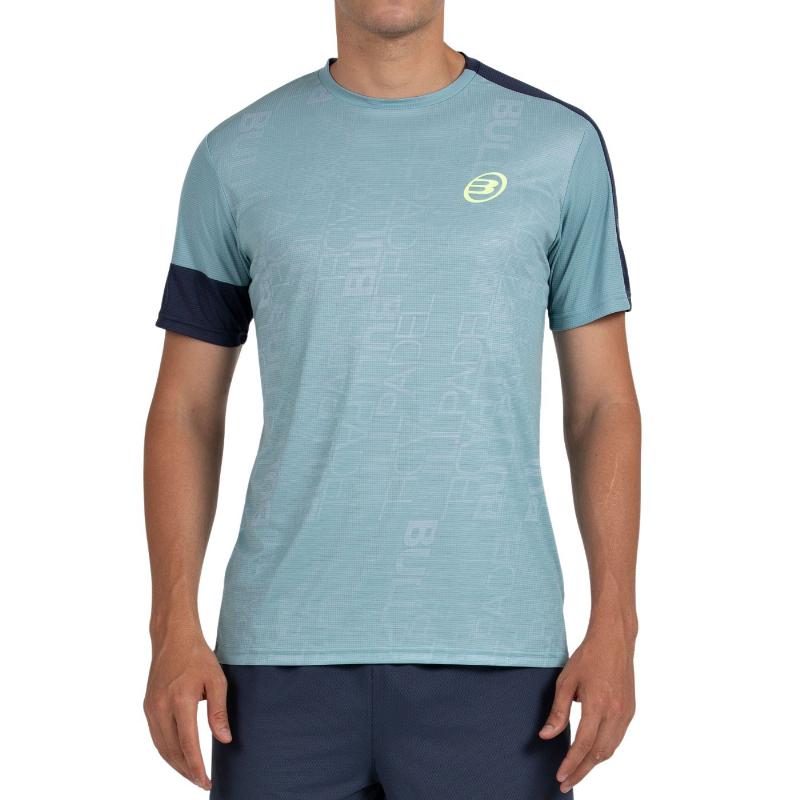 Camiseta Bullpadel Leido Verde Azulado
