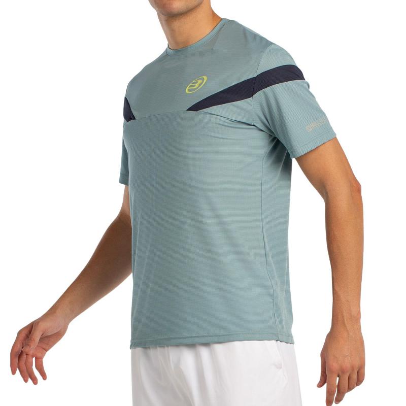 Camiseta Bullpadel Lyn Verde Azulado