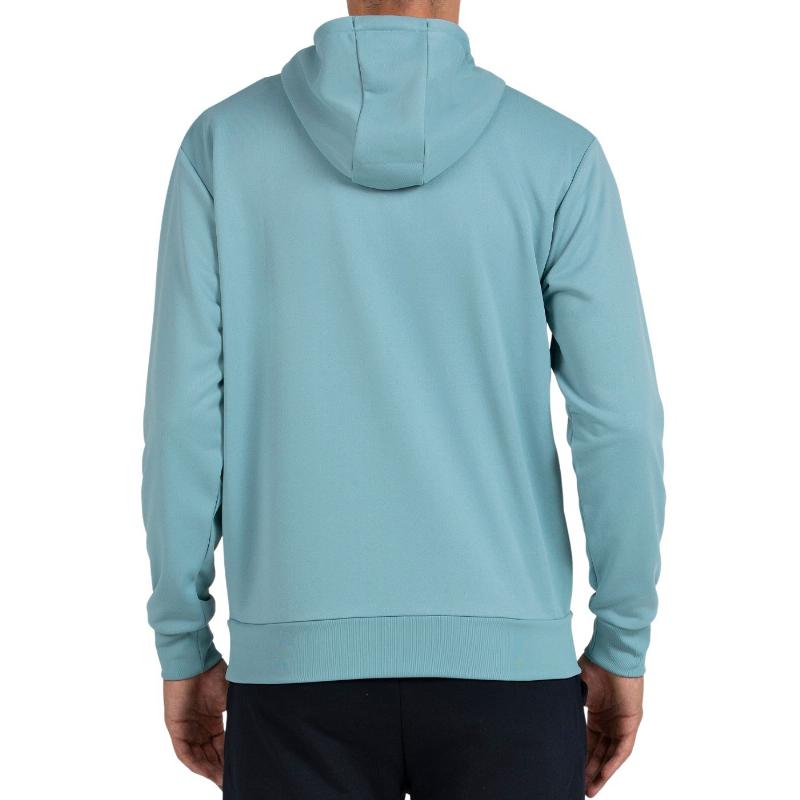 Sudadera Bullpadel Binee Verde Azulado