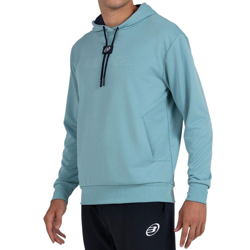 Sudadera Bullpadel Binee Verde Azulado