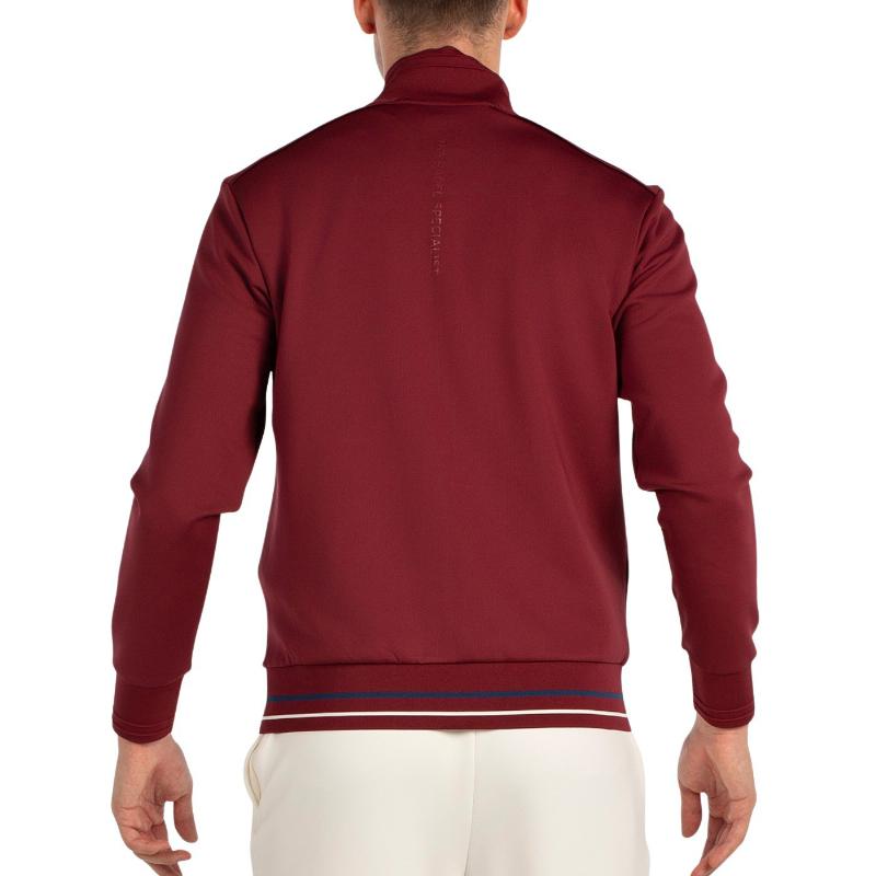 Chaqueta Bullpadel Abadin Vino Burdeos