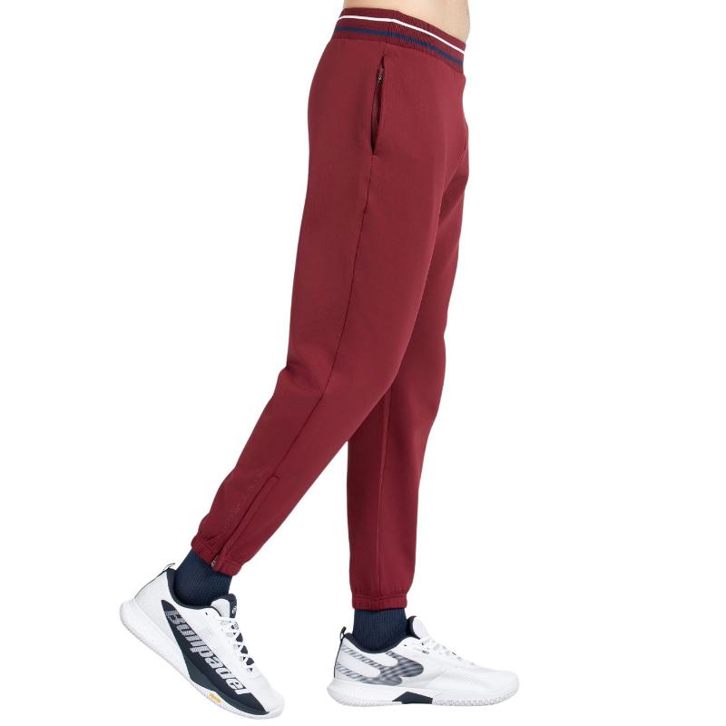 Pantalon Bullpadel Ain Vino Burdeos