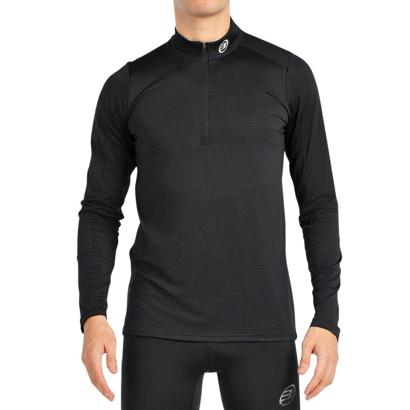 Camiseta Manga Larga Bullpadel Brise Negro