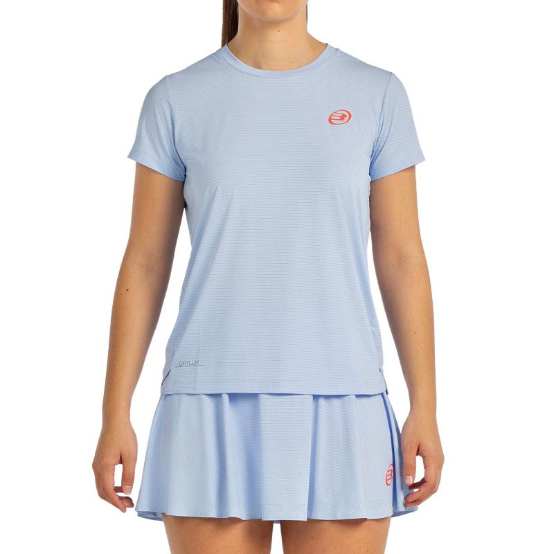 Camiseta Bullpadel Delfi Brea Chamuy Azul Celeste