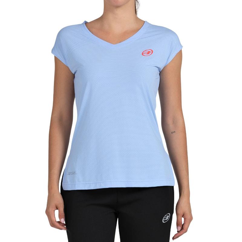 Camiseta Bullpadel Covelo Azul Celeste