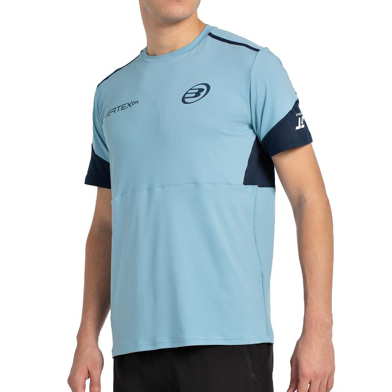 Camiseta Bullpadel Juan Tello 25I Verde Azulado