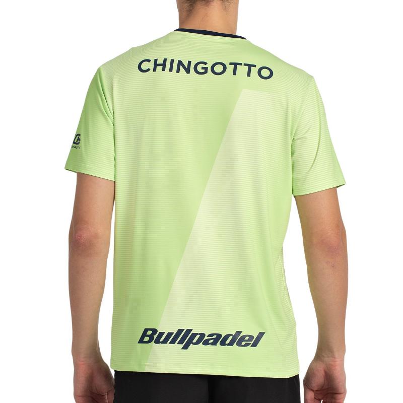 Camiseta Bullpadel Chingotto 25I Limon