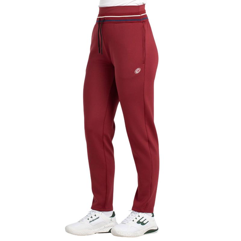 Pantalon Bullpadel Aranga Vino Burdeos