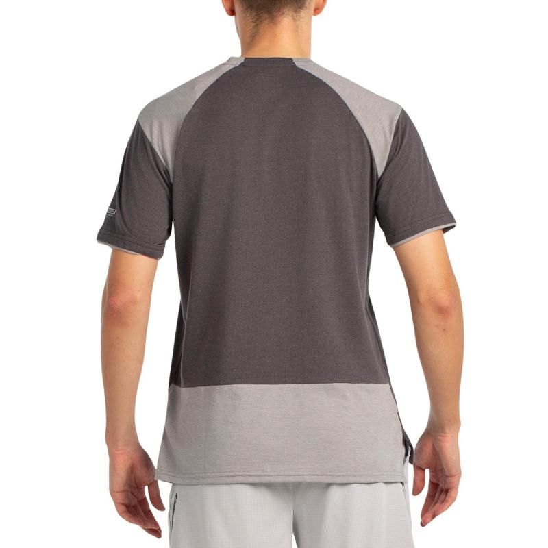Camiseta Bullpadel Marsic Negro Vigore