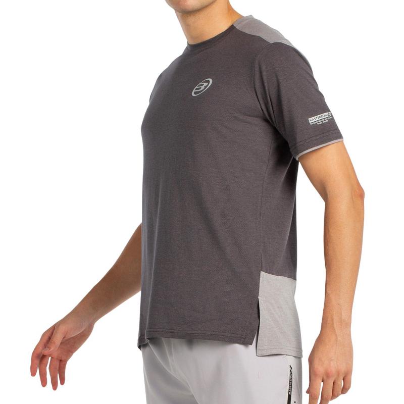 Camiseta Bullpadel Marsic Negro Vigore