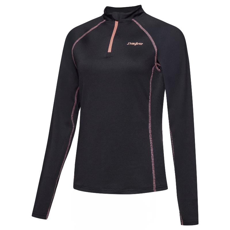 Camiseta Manga Larga JHayber Alpina Negro Mujer