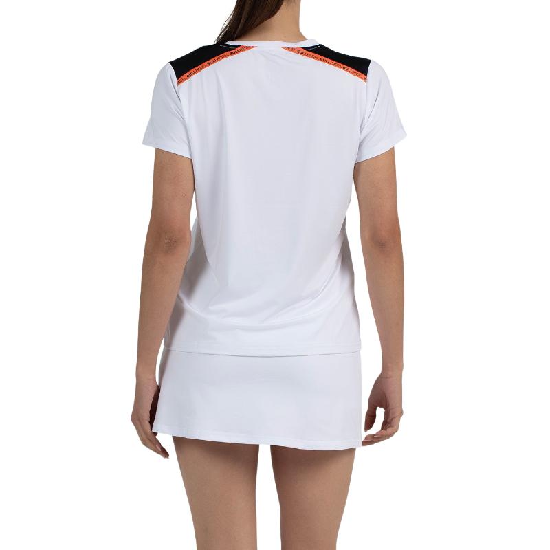 Camiseta Bullpadel Adventure W Blanco