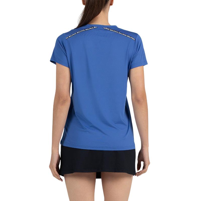 Camiseta Bullpadel Adventure W Azul Intenso