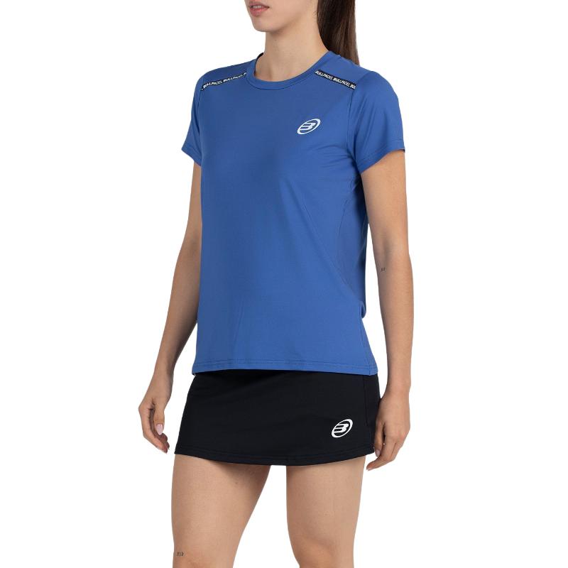 Camiseta Bullpadel Adventure W Azul Intenso