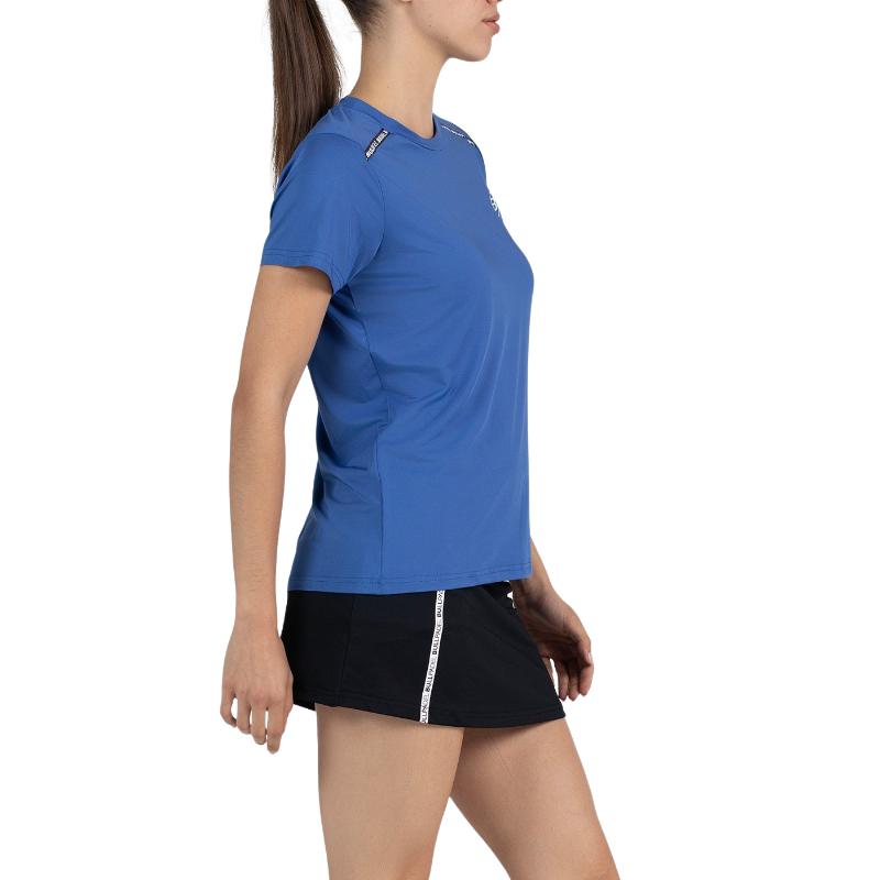 Camiseta Bullpadel Adventure W Azul Intenso
